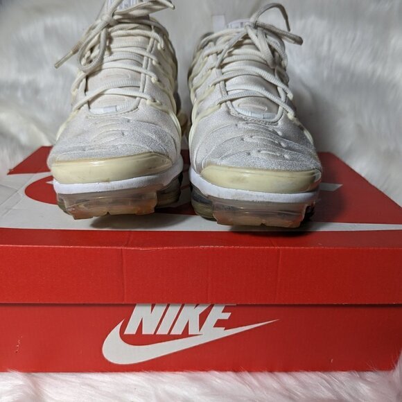 Nike Air Vapormax Plus \'White & Pure Platinum\' Size 9 style 924453100 main image 4